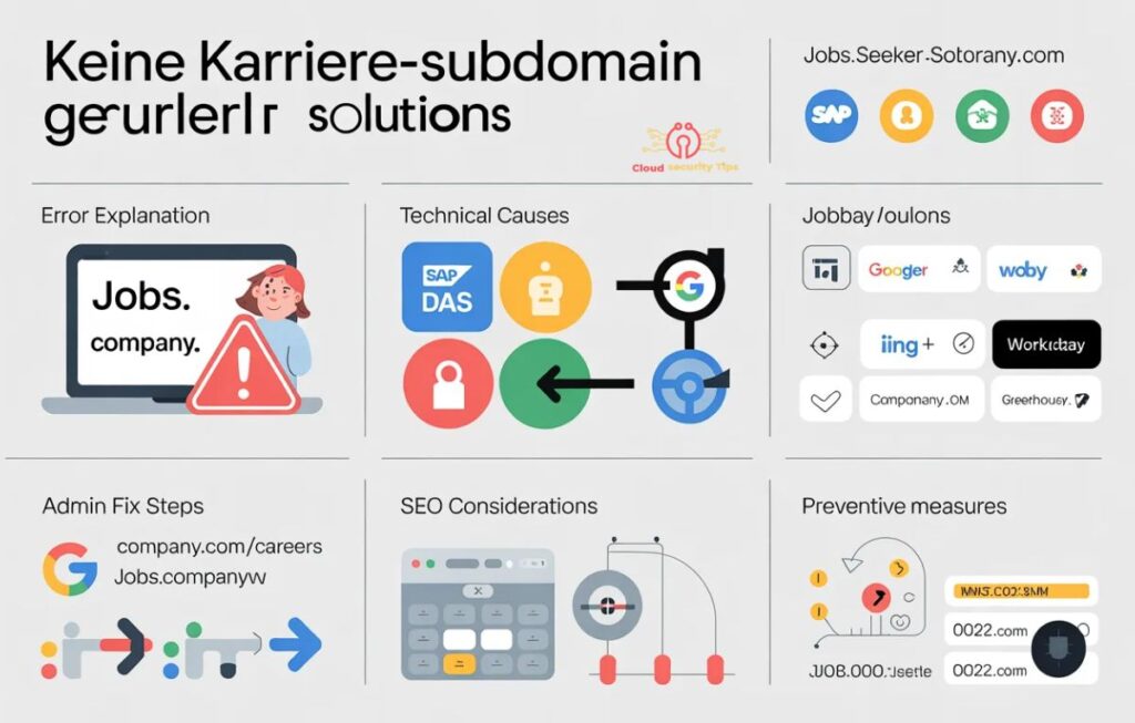 Karriere Seite Keine Subdomain Unternehmen