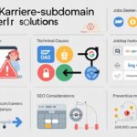 Karriere Seite Keine Subdomain Unternehmen